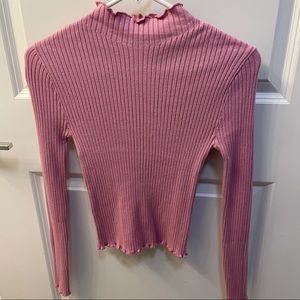 Forever 21 mock neck top